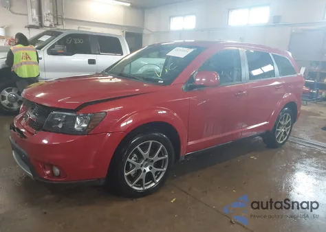 2018 Dodge Journey Gt Awd from USA, damaged, VIN 3C4PDDEGXJT464224